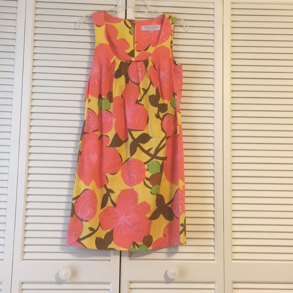 Trina Turk Sundress SHORT size 4 adorable